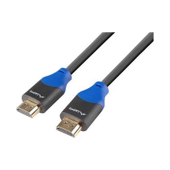 Kabel Lanberg HDMI - HDMI 3m czarny (CA-HDMI-15CU-0030-BK) 10130285 5901969434699