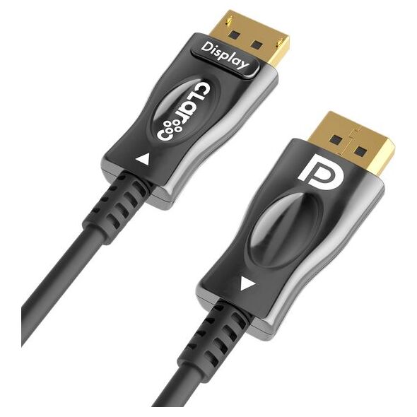 Kabel Claroc DisplayPort - DisplayPort 10m szary (CLAROC-DP-14-10M) 10130355 5907772506523