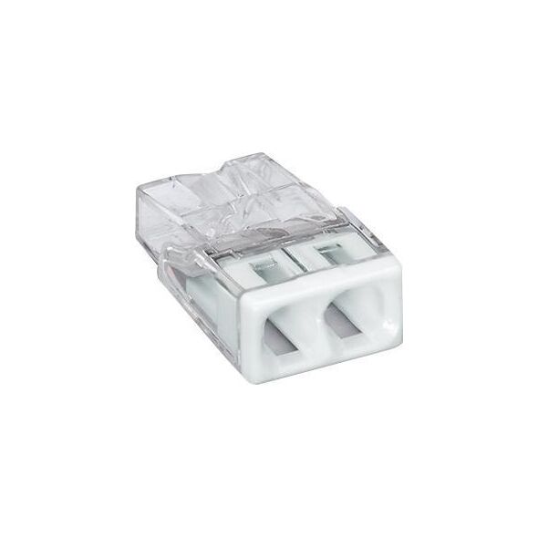 Wago SZYBKOZŁĄCZKA WAGO 2273-202 2X0,5-2,5 MM2 BIAŁA 5 SZTUK 10142616 5907522002985