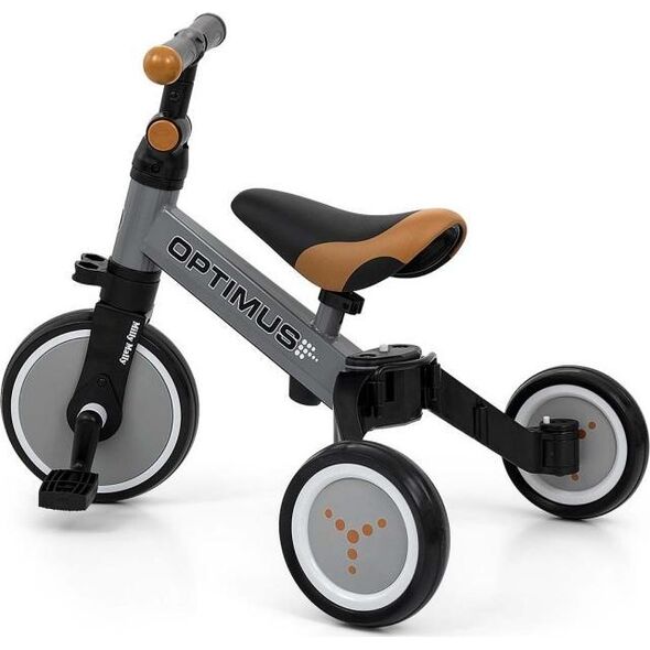 Milly Mally Rowerek trójkołowy 3w1 Optimus Grey #B1 10162251 5901761127775