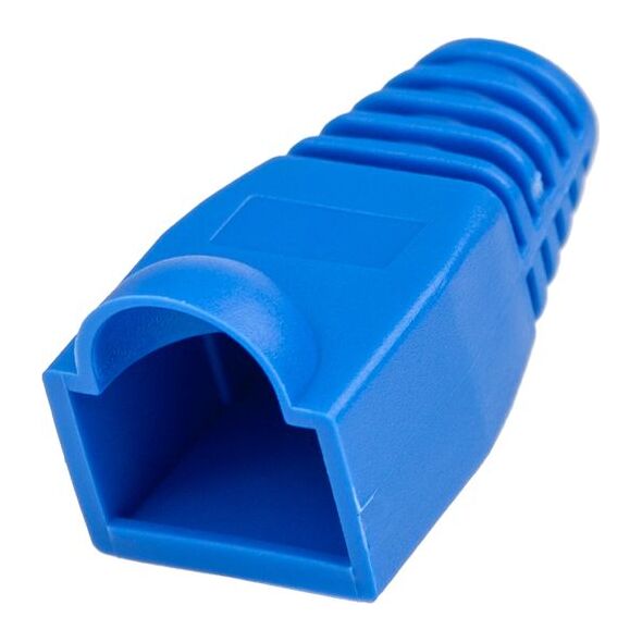 Unitek Osłona wtyku RJ45, 6 mm, 100 szt. niebieska 10163838 4894160047816