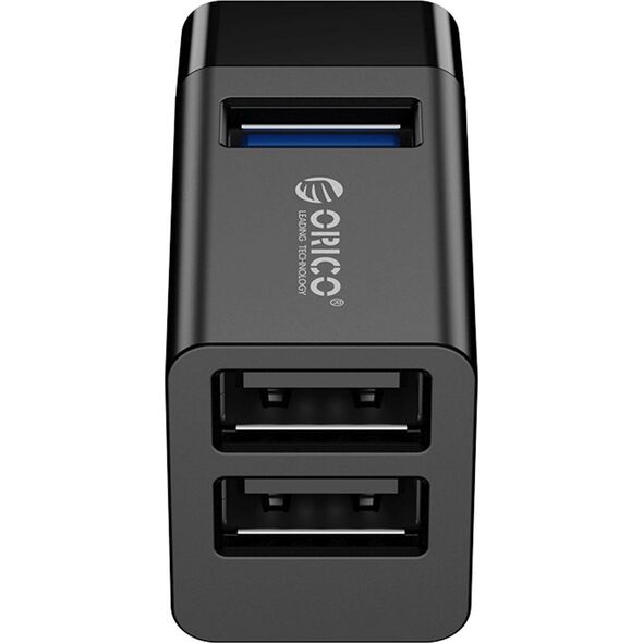 HUB USB Orico Mini hub 3x USB-A 2.0 (MINI-U32L-BK-BP) 10166008 6954301192299