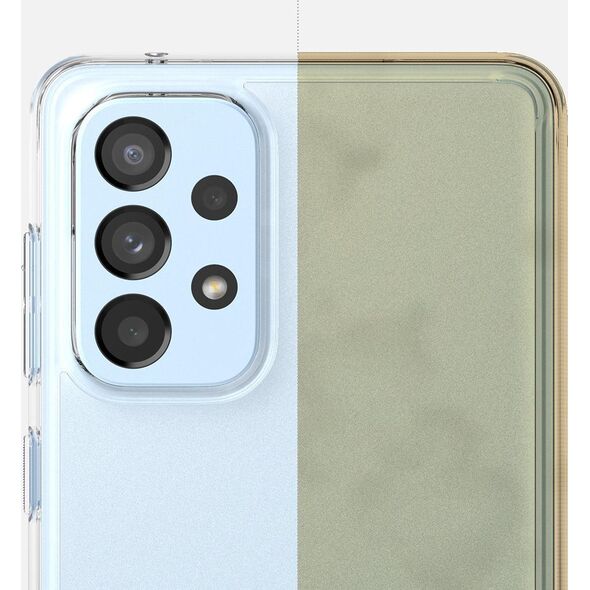 Ringke Ringke Fusion Matte etui pokrowiec z żelową ramką Samsung Galaxy A73 półprzezroczysty 10169318 8809848205347
