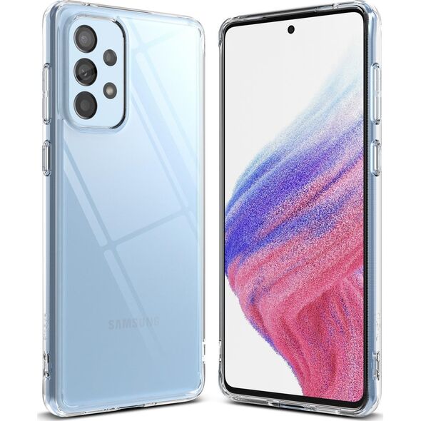 Ringke Ringke Fusion etui pokrowiec z żelową ramką Samsung Galaxy A73 przezroczysty 10169322 8809848205316