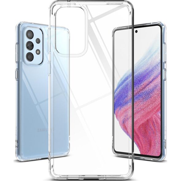 Ringke Ringke Fusion etui pokrowiec z żelową ramką Samsung Galaxy A73 przezroczysty 10169322 8809848205316