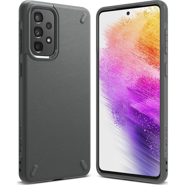 Ringke Ringke Onyx wytrzymałe etui pokrowiec Samsung Galaxy A73 szary 10169334 8809848207242
