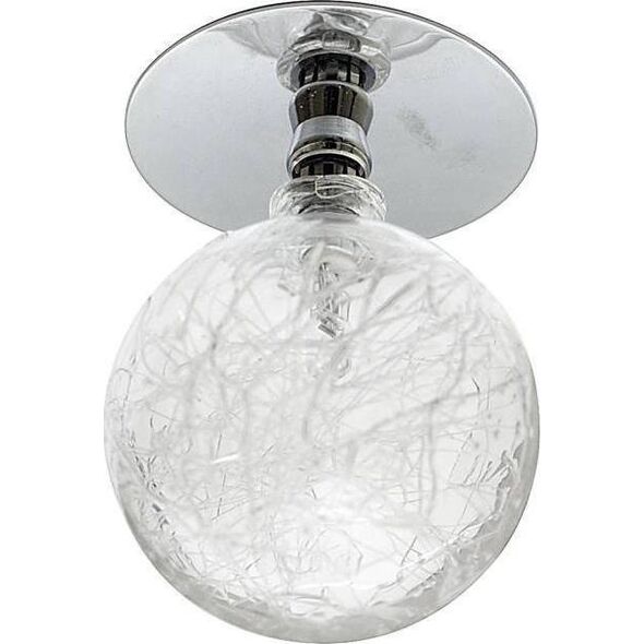 Candellux Oprawa stropowa biała szklana kulka SK-13 2264313 10179998 5906714777779
