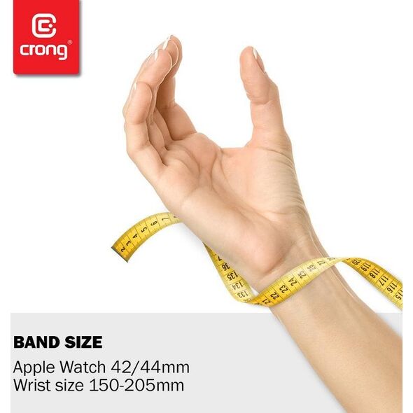 Crong Pasek Crong Liquid Band do Apple Watch 42/44/45 mm pomarańczowy 10182795 5904310701297