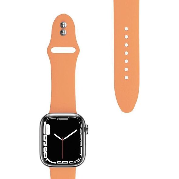 Crong Pasek Crong Liquid Band do Apple Watch 42/44/45 mm pomarańczowy 10182795 5904310701297
