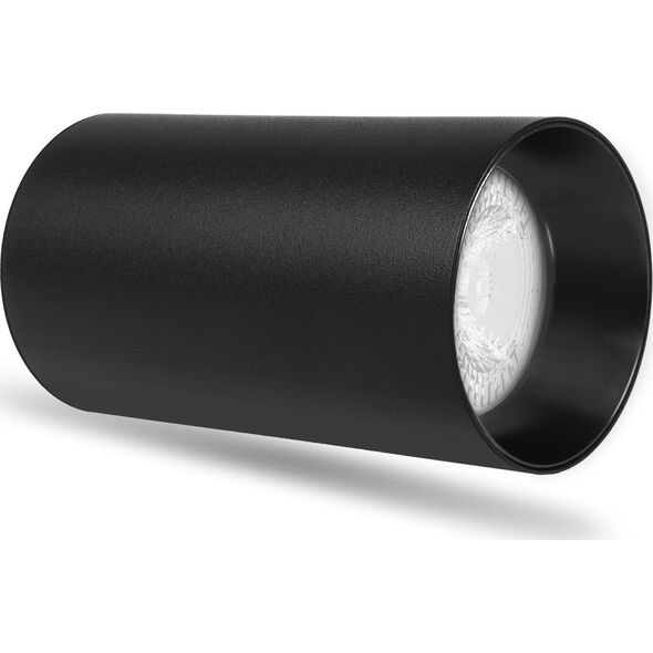 Lampa sufitowa Maclean Oprawa natynkowa / tuba Maclean, punktowa, okrągła, aluminiowa, GU10, 55x100mm, kolor czarny, MCE458 B/B 10225479 5902211124023