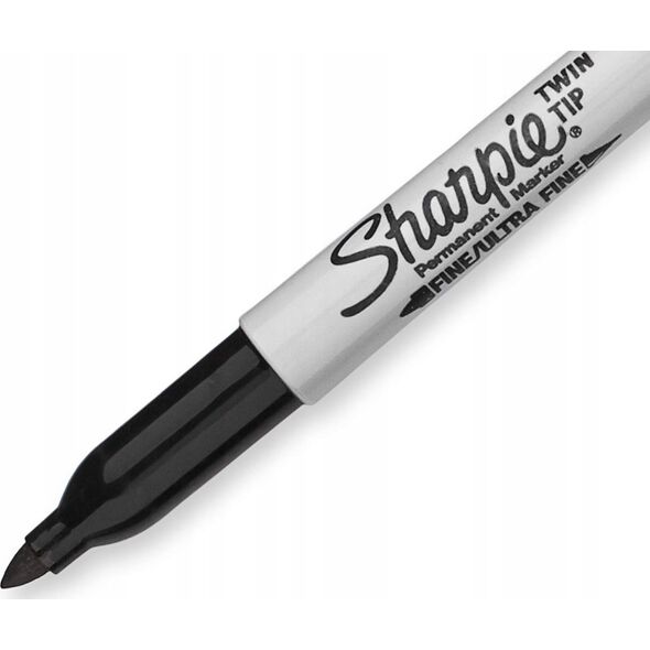 Sharpie Sharpie Marker Twin Tip Schwarz 2er Blister 10249896 3501179864549