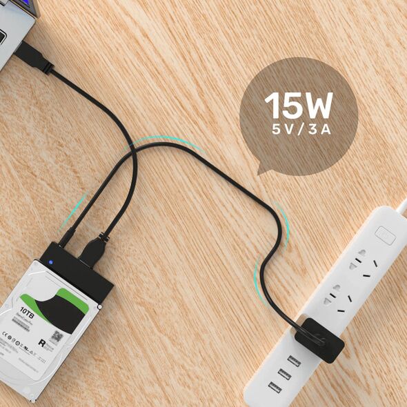 Kabel USB Unitek USB-A - DC 3.5 mm 1 m Czarny (Y-C495BK) 10331282 4894160018502