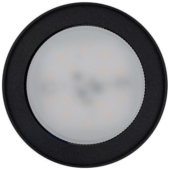Lampa sufitowa Nowodvorski Plafon okrągły FLEA czarny downlight lampa natynkowa do gabinetu 10360338 5903139820394