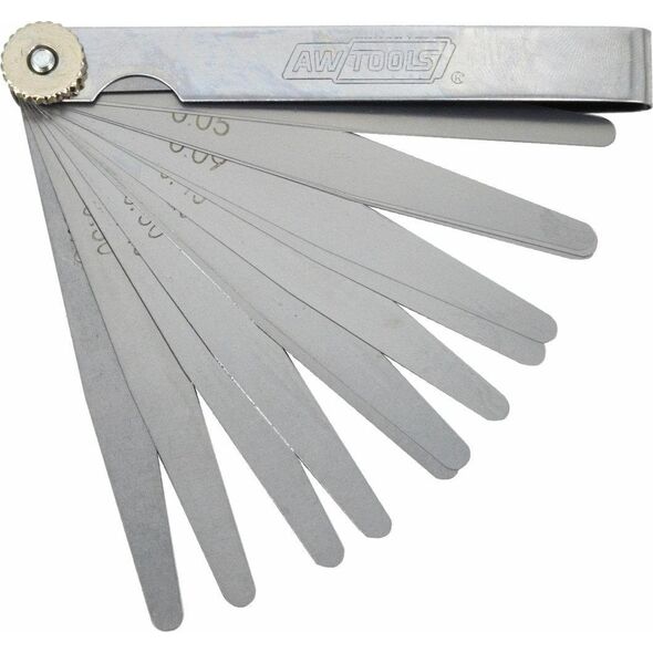 AWTools AWTOOLS SZCZELINOMIERZ 100mm 17 LISTKÓW 0.02-1.0mm ZBIEŻNY 10362348 5903678604615