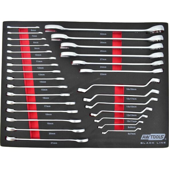 Wózek narzędziowy AWTools 6 szuflad z wyposażeniem (AW15100) 10362821 5903678608811