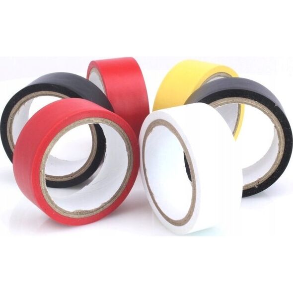 Satra SATRA TAŚMA IZOLACYJNA PVC MIX 6szt. 10363125 5903246522112