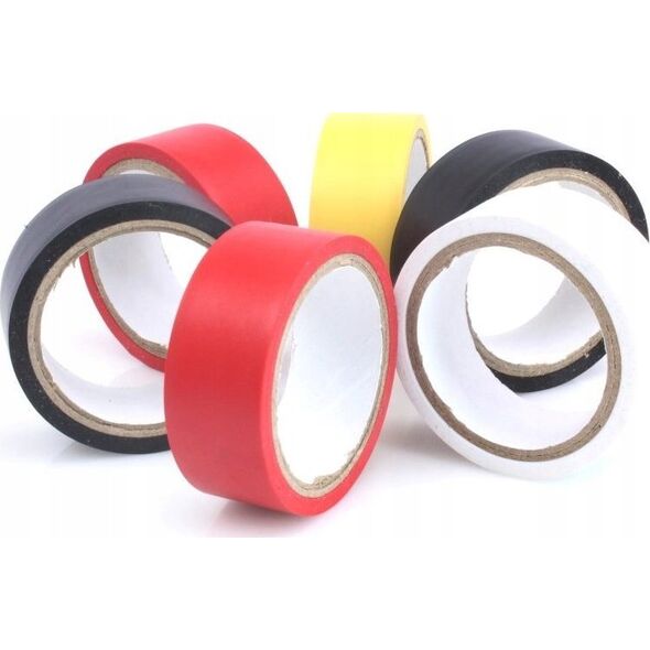 Satra SATRA TAŚMA IZOLACYJNA PVC MIX 6szt. 10363125 5903246522112