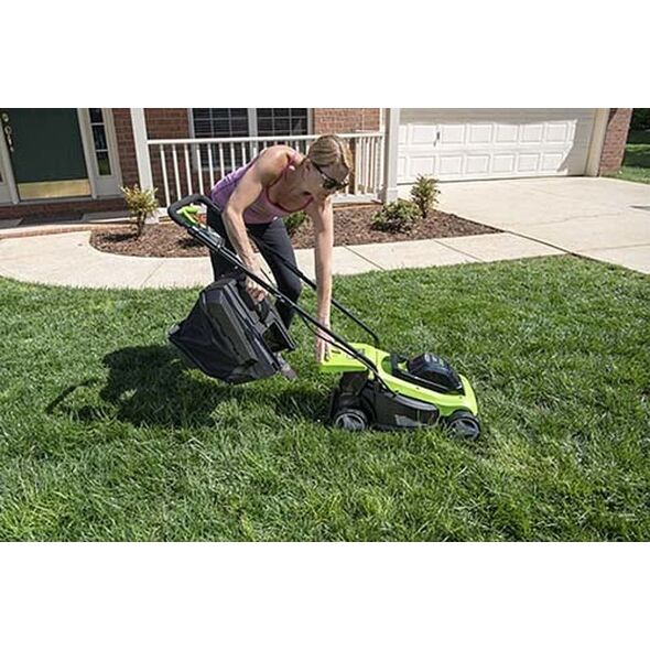 Kosiarka akumulatorowa Greenworks 24V kosiarka 33 cm  zestaw ładowarka + aku 4 Ah (GD24LM33K4) 10368514 6952909074207