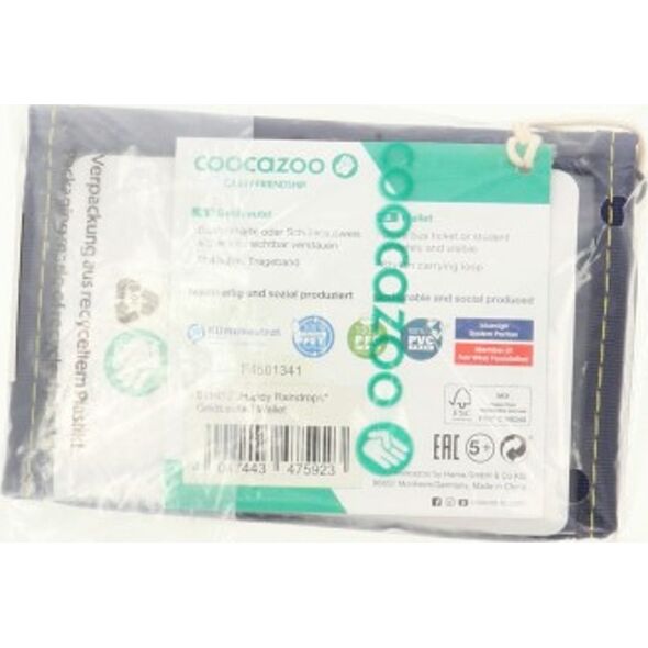 Coocazoo COOCAZOO 2.0 portfel, kolor: Happy Raindrops 10372991 4047443475923