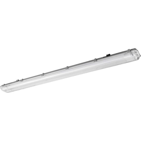 GTV Oprawa hermetyczna G13 G-TECH pod 2 świetlówki LED 1200mm 236 T8 LED-J IP65 ABS/PS szara GT-HER2X36-00 10375801 5902801250002