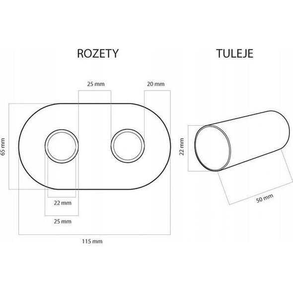 Vario Term Zestaw instalacyjny ALL IN ONE, TWINS kąt. prawy, czarny mat (pex) 10396197 5903175006554