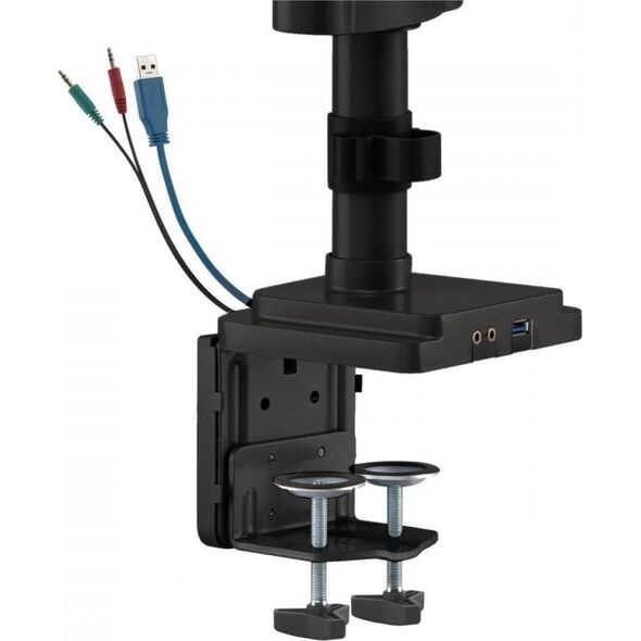 Ergo Office Uchwyt biurkowy na 3 monitory 17" - 30" (ER-408B) 10484931 5902211119685