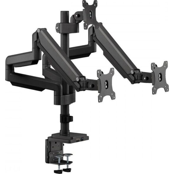 Ergo Office Uchwyt biurkowy na 3 monitory 17" - 30" (ER-408B) 10484931 5902211119685