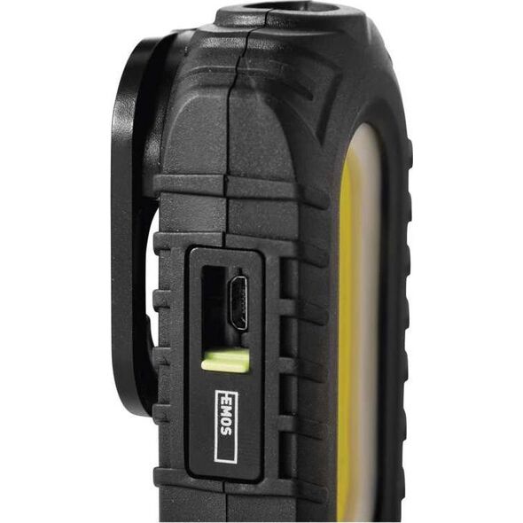 Emos Latarka warsztatowa 5W LED 3W 400lm 2000mAh 10485313 8592920072950