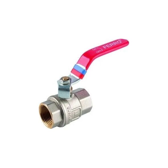Ferro KFP3 ZAWÓR KUL. WODNY Z RĄCZKA 1'' NAKR-NAKR, F-POWER // ZKW-25-WW-R-FER-POWER 10587616 5902194992022