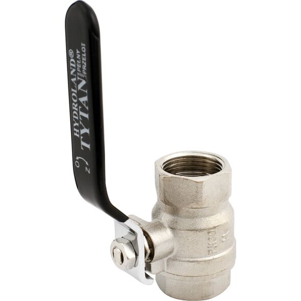 Hydroland ZAWÓR KULOWY WODNY 1/2" TYTAN RĄCZKA W/W // ZKW-15-WW-R-H-TYTAN 10587967 5900308733738