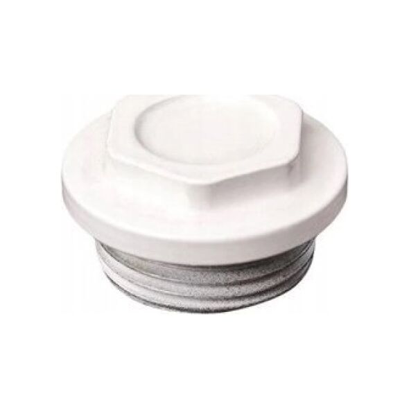 Hydroland KOREK GRZEJNIKOWY 1" LEWY PEŁNY BIAŁY // G.KB.1L. 10588603 5900308734865