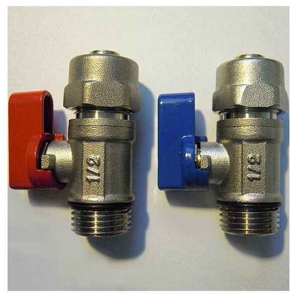 Hydroland Z.KUL.PEX.N ZAWÓR KULOWY Z DŁAWIKIEM MINI PEX 1/2GZX16X1/2" NIEBIESKI // PX-ZKW-MINI-PEX-N 10590009 5900308746844