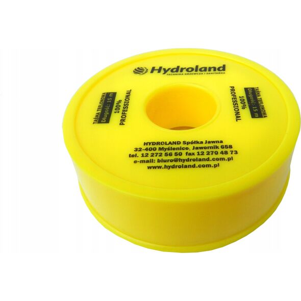 Hydroland TAŚMA TEFLON.GAZOWA 19MM X15MX0.20MM // A.TEFLON.G.19X15 10590047 5900308730522