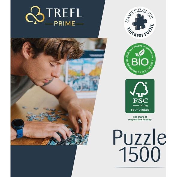 Trefl Puzzle 1500 Czekając na przypływ Unlimited Fit Technology 10597810 5900511261929