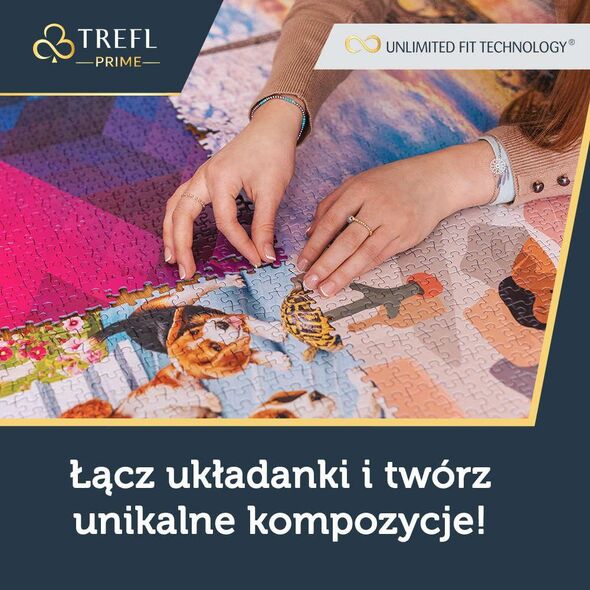 Trefl Puzzle 1500 Czekając na przypływ Unlimited Fit Technology 10597810 5900511261929