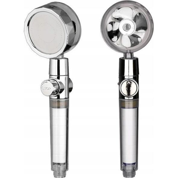 KFA 842-065-00 RĄCZKA NATRYSKU MOZA 3-FUNK. OKRĄGŁA CHROM // RN.00.MOZA-CHROM 10599562 5907571843263