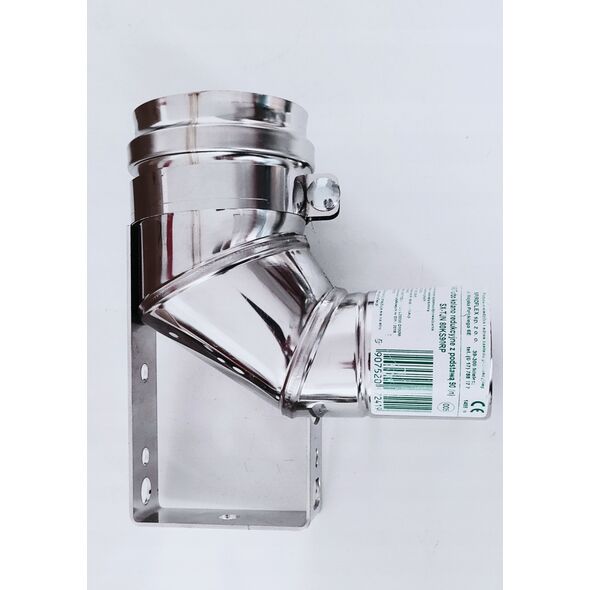 SpiroFlex 80-60 TURBO KOLANO REDUKCYJNE (N) 90 Z PODSTAWKĄ// RSK.SX-TJN80KS90RP 10599595 5907520972419