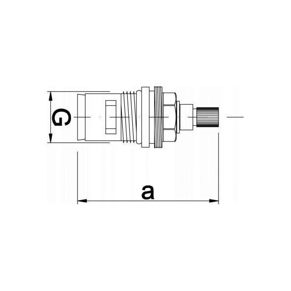 Hydroland GŁOWICA CERAMICZNA 1/2" IMP.( G-C15 ) HYDROLAND // GŁ.CER.1/2 10599843 5900308730553