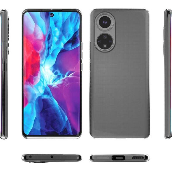 Hurtel Żelowy pokrowiec etui Ultra Clear 0.5mm Honor 50 Pro przezroczysty 10757535 9145576243725
