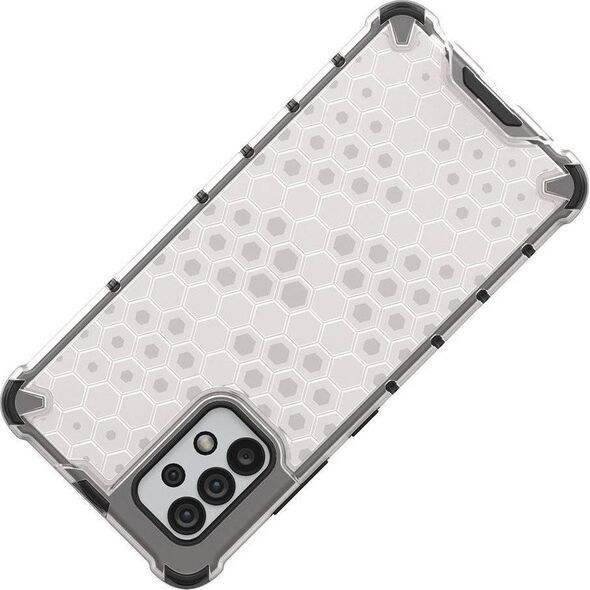 Hurtel Honeycomb etui pancerny pokrowiec z żelową ramką Samsung Galaxy A03s (166,5) niebieski 10757731 9145576244975