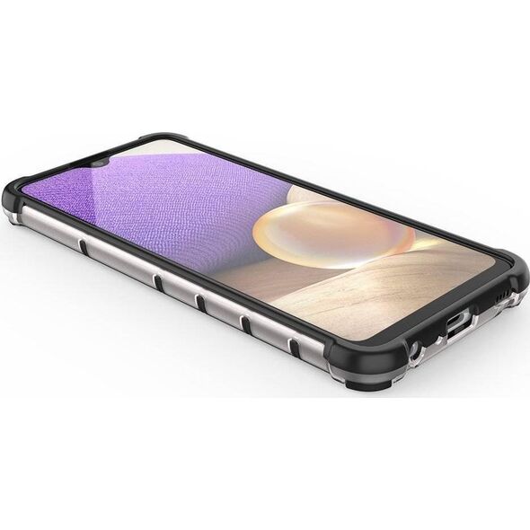 Hurtel Honeycomb etui pancerny pokrowiec z żelową ramką Samsung Galaxy A13 5G przezroczysty 10757735 9145576245019