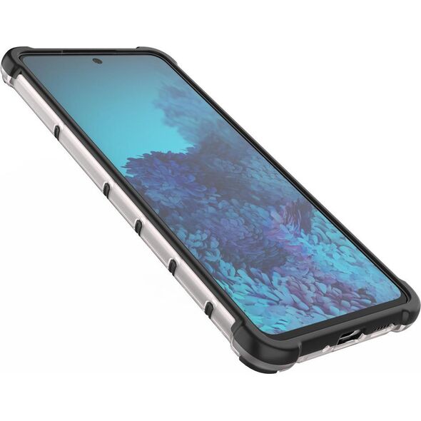 Hurtel Honeycomb etui pancerny pokrowiec z żelową ramką Samsung Galaxy A73 niebieski 10757742 9145576244678