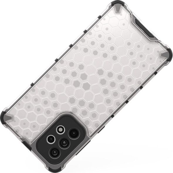 Hurtel Honeycomb etui pancerny pokrowiec z żelową ramką Samsung Galaxy A73 niebieski 10757742 9145576244678
