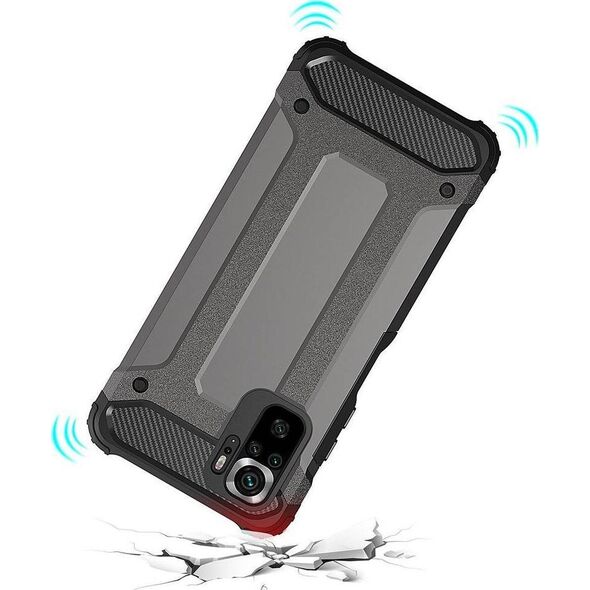 Hurtel Hybrid Armor pancerne hybrydowe etui pokrowiec Xiaomi Redmi Note 11 Pro+ 5G (China) / 11 Pro 5G (China) / Mi11i HyperCharge / Poco X4 NFC 5G niebieski 10757763 9145576244371