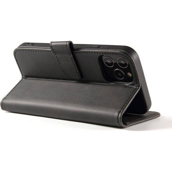 Hurtel Magnet Case elegancki futerał etui pokrowiec z klapką i funkcją podstawki OnePlus Nord N20 5G czarny 10757800 9145576246061
