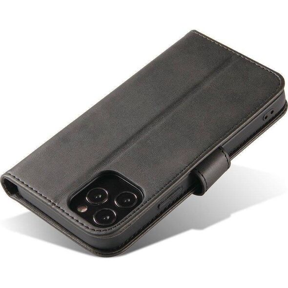 Hurtel Magnet Case elegancki futerał etui pokrowiec z klapką i funkcją podstawki OnePlus Nord N20 5G czarny 10757800 9145576246061