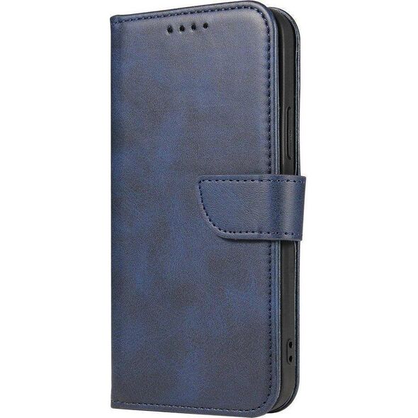 Hurtel Magnet Case elegancki futerał etui pokrowiec z klapką i funkcją podstawki Samsung Galaxy A03s (166,5) niebieski 10757803 9145576246191