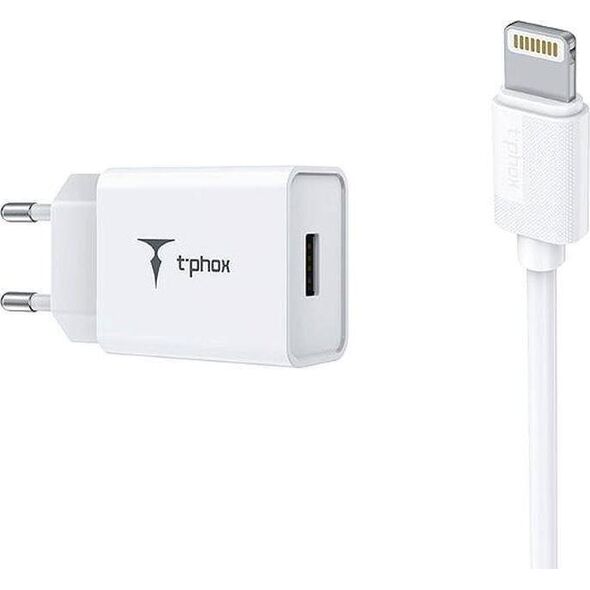 Ładowarka T-Phox Mini-EU 1x USB-A 2.4 A 10758394 6972165640282