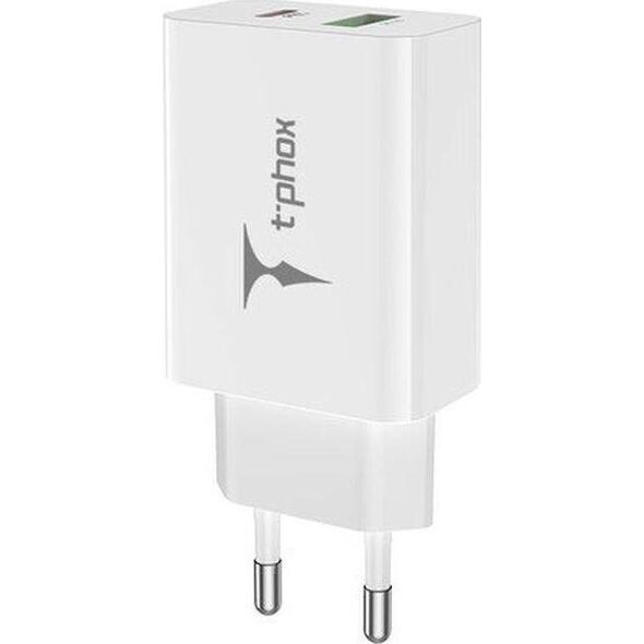 Ładowarka T-Phox Speedy 1x USB-A 1x USB-C 3 A 10758397 6972165647670