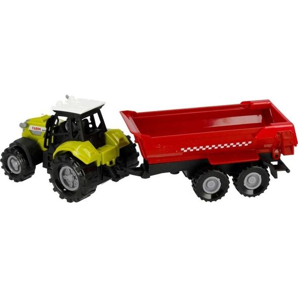 Mega Creative Moje ranczo Traktor z przyczepą 24 cm ze światłem i dźwiękami 10761355 5904335826395